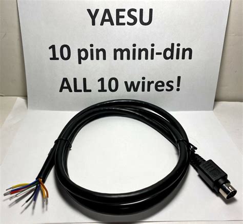 Yaesu Ftdx Ftdx Ft Pin Mini Din Amplifier Alc Cable All