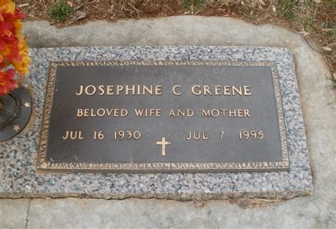 Martha Josephine Crane Greene 1930 1993 Memorial Find A Grave