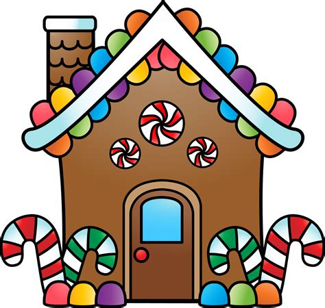 gingerbread house clip art 4