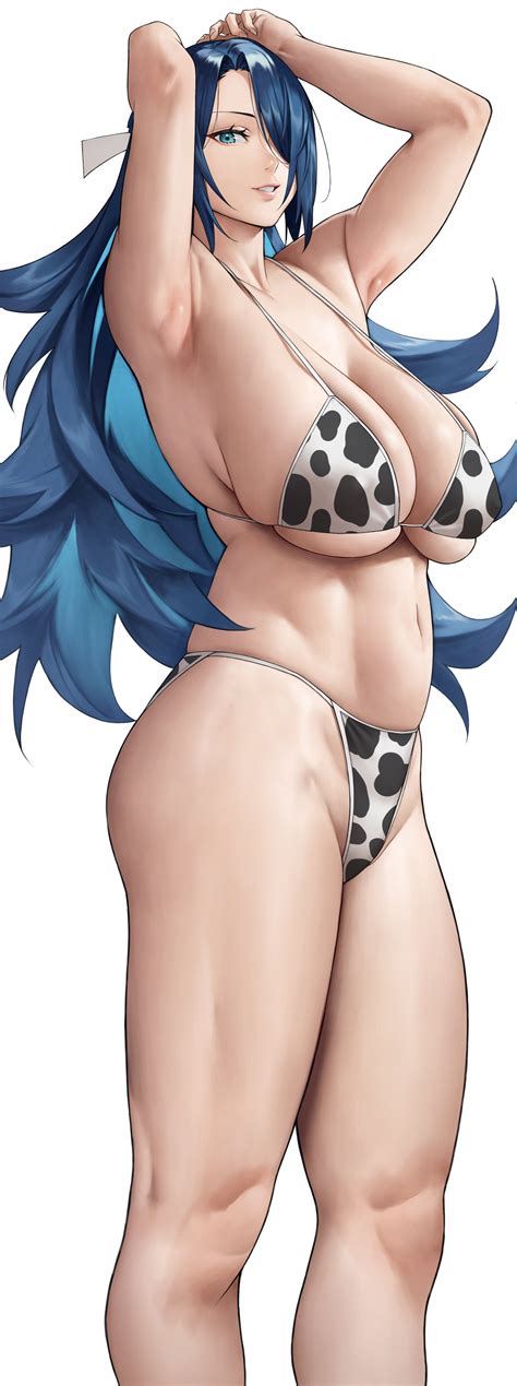 Cow Print Bikini Danbooru