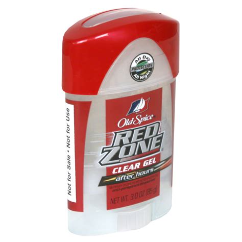 Old Spice Red Zone Anti Perspirantdeodorant Clear Gel After Hours 3