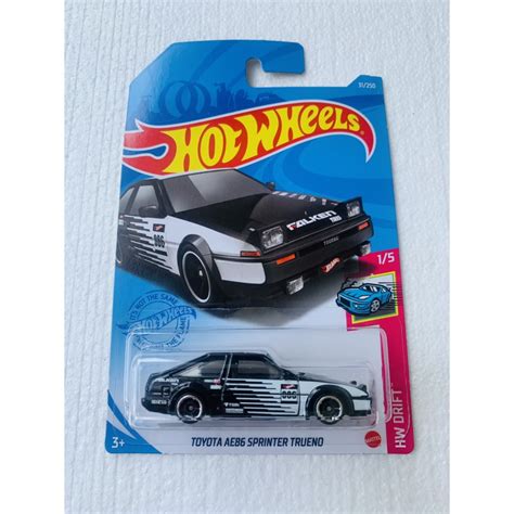 Hot Wheels Hotwheels Toyota Ae Sprinter Trueno Blac