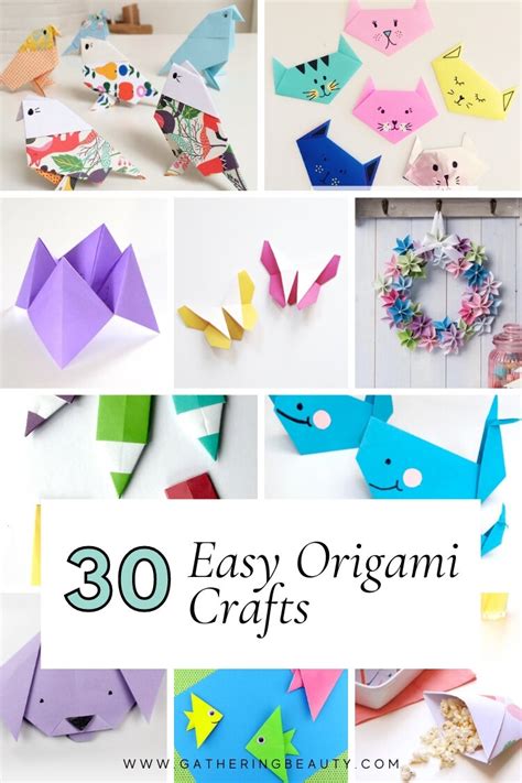 30 Easy Origami Crafts — Gathering Beauty