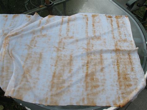 Linda Marcille Fine Art Crow House Studio Rust Dyeing On Cotton