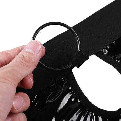 Buy YiZYiF Men S Half Body Chest Harness Jockstrap Nylon Lingerie Set With Metal O Ring