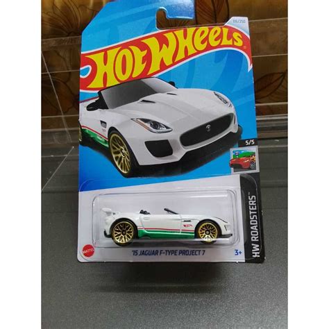 HOT WHEELS JAGUAR F TYPE PROJECT WHITE MAINLINE HW ROADSTERS Shopee Malaysia