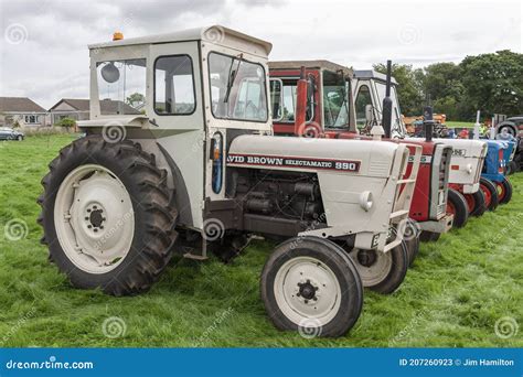 David Brown 990 Selectamatic Tractor Editorial Photo Cartoondealer