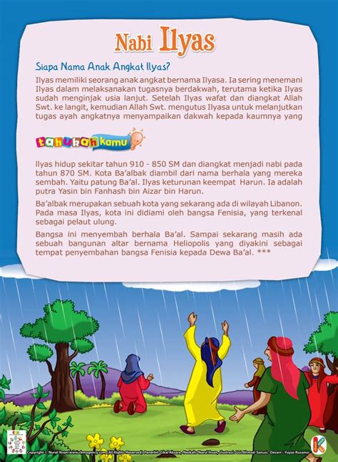 nabi ilyas  kota baalbak  anak dongeng sebelum tidur