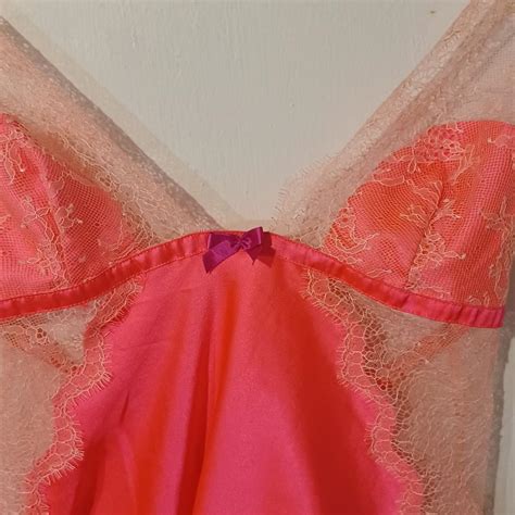 Beautiful Silky Hot Pink Slip Dress Victoria Depop