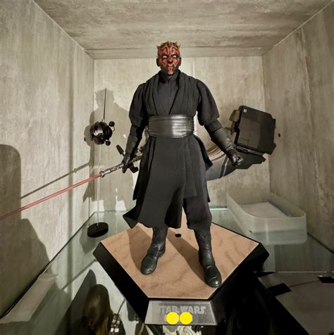 Hot Toys TH DX Star Wars The Phantom Menace Darth Maul With Speeder Bike Special Edition