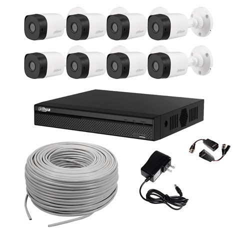 Kit de 8 cámaras de video vigilancia (CCTV) Dahua - Grupo Computodo
