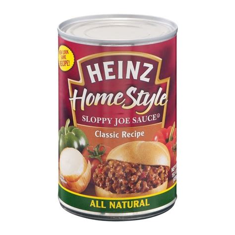 Heinz Homestyle Classic Recipe Sloppy Joe Sauce 155 Oz Instacart