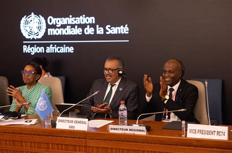 Seventy Fourth Session Of The WHO Regional Committee For Africa WHO