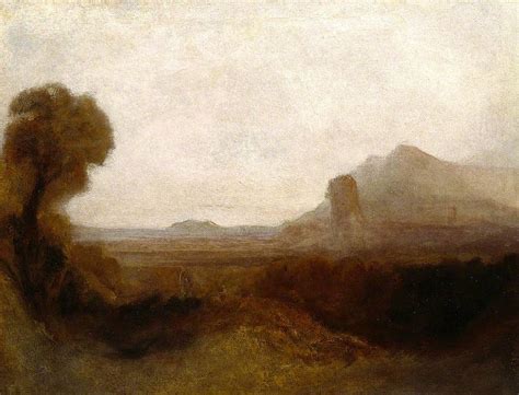 Italian Landscape with a Tower: J. M. W. Turner