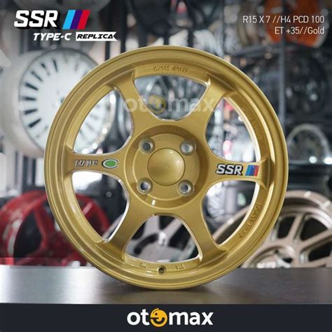 Jual Velg Mobil SSR Type C Ring 15 Gold Di Seller OTOMAX OFFICIAL STORE