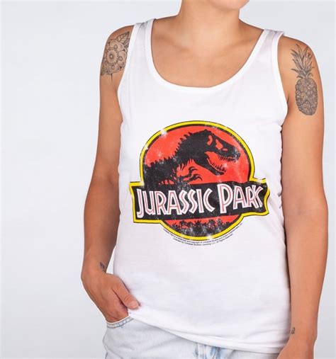 Womens Jurassic Park Logo Vest