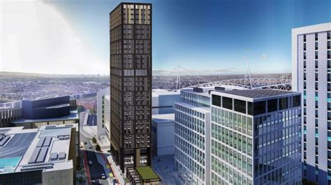 Cardiff Plans For The Tallest Building In Wales Approved Bbc News