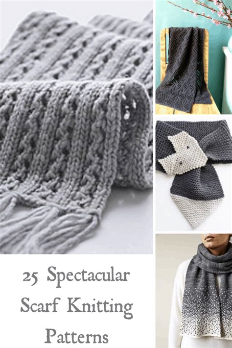 Stunning Free Scarf Knitting Patterns