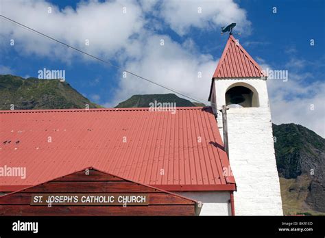 Tristan Da Cunha Island Settlement Capital Of Edinburgh The Frontage