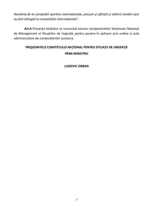 Hot R Re Nr Din A Cnsu Privind Propunerea Prelungirii St Rii De Alert I A