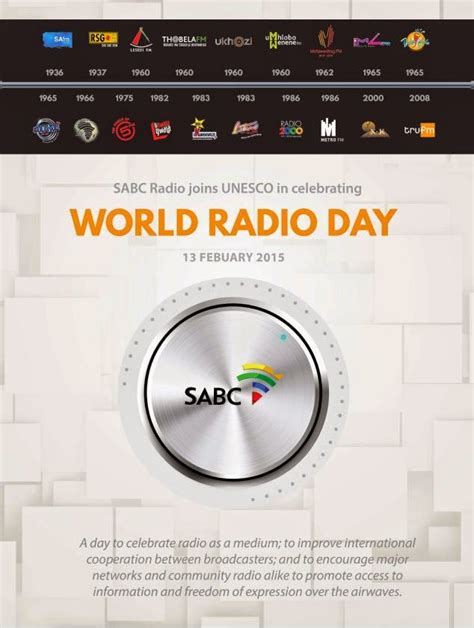 SABC Media Libraries: World Radio Day - SABC Radio joins UNESCO in the ...