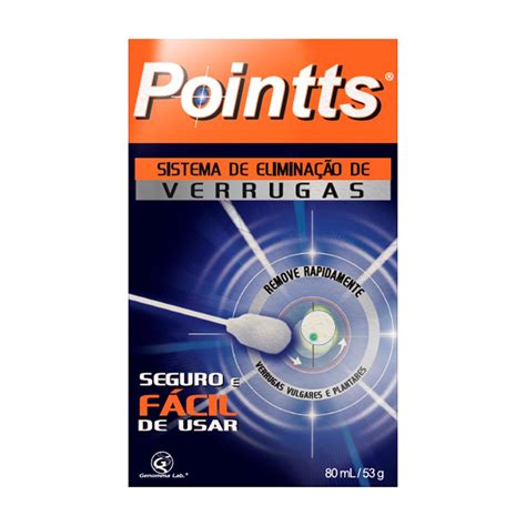 Pointts Verrugas 80ml53g Shopee Brasil