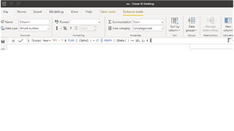Power BI Convert Calendar Year To Fiscal Year Quarter