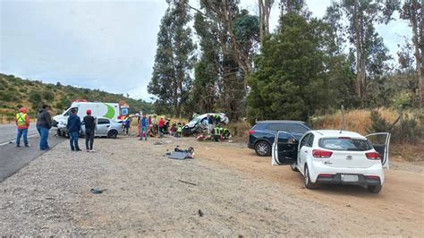 Tres Fallecidos Y Seis Heridos Deja Violento Choque Frontal Entre Dos