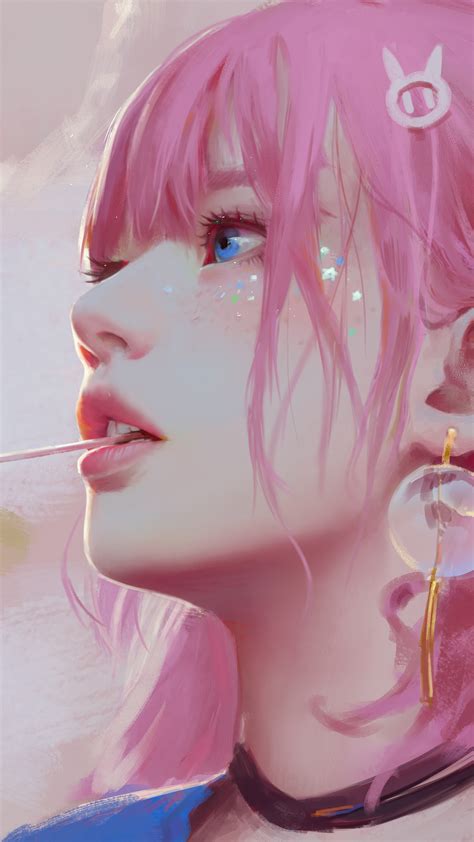 96 Wallpaper Anime Girl Pink For FREE - MyWeb