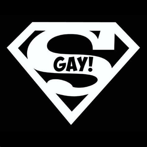 Super GAY Decal Sticker ANYStickerUWant