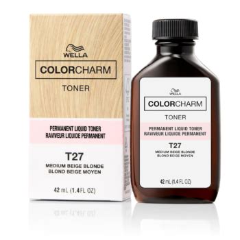 Wella Color Charm T Lightest Beige Blonde Liquid Hair Toner