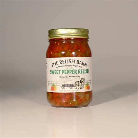 Sweet Pepper Relish The Relish Barn