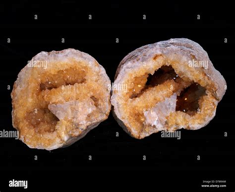 Iridescent Brown Calcite Keokuk Geode Secondary Growth Pink