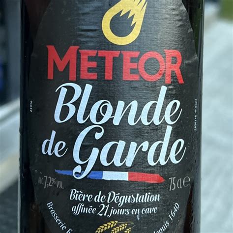 Meteor Blonde De Garde Brasserie Meteor Photos Untappd