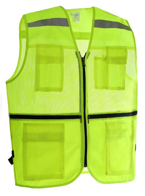 Polyester Green Reflective Safety Jacket At Rs 425 In Ghaziabad Id 2852538833073