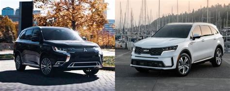 Mitsubishi Outlander Phev Vs Kia Sorento Phev Boardman Mitsubishi