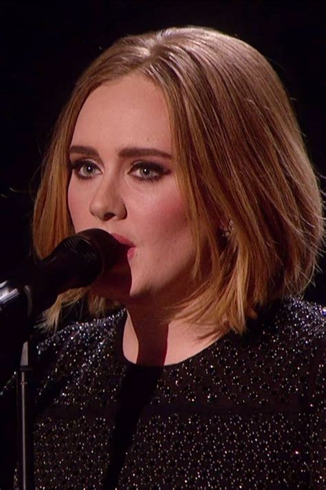 Adele Bob Haircut Short Hair On X Factor Picturesphotos Glamour Uk