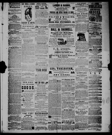 The Tyler Reporter. (Tyler, Tex.), Vol. 6, Ed. 1 Thursday, April 11