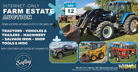 Wieman Land & Auction | Southeast South Dakota Auction Solution