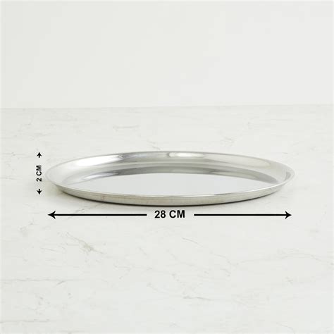 Buy Corsica Aristo Set Of Stainless Steel Dinner Plates Cm From