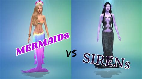 Sirens Vs Mermaids