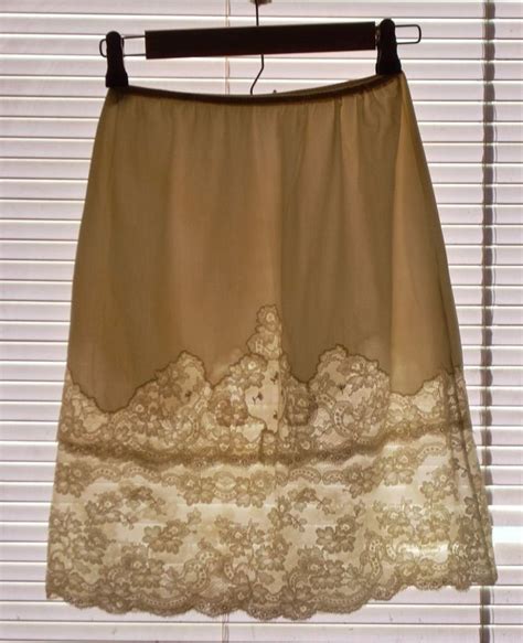 Pretty Lingerie Vintage Lingerie Half Slip Slip On Vintage Slips Lace Slip Dress Louisa