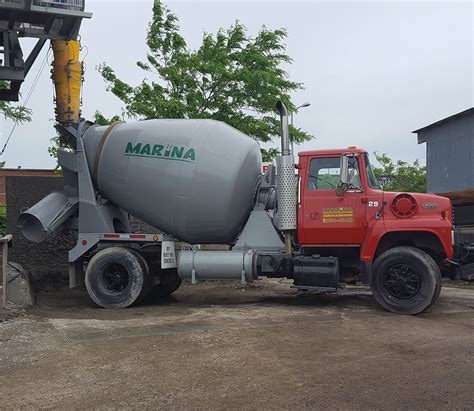 ready mix concrete marina