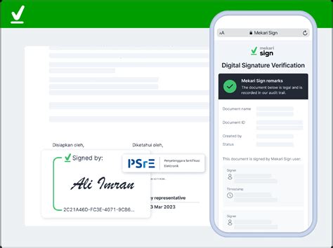 Tanda Tangan Elektronik Tersertifikasi Resmi - Mekari Sign