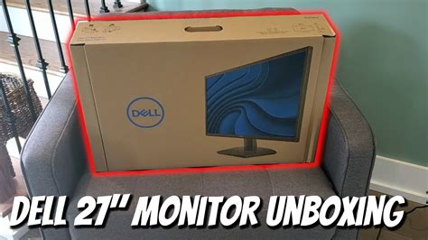 Dell Monitor Se Hx Unboxing And Setup Youtube