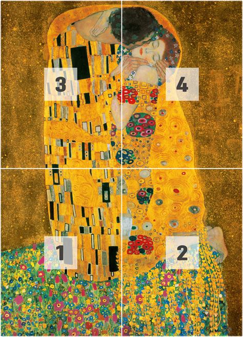 Fototapete Tapete GUSTAV KLIMT Der Kuss 1907 1908 Bei Europosters