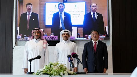 Qatar Signs 27 Year Deal With China As LNG Competition Heats Up