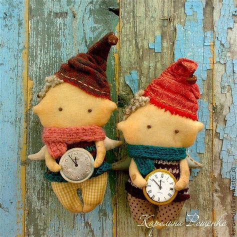 Новый год 2018 ручной работы. Братцы-гномики. Каролина Рощенко ...