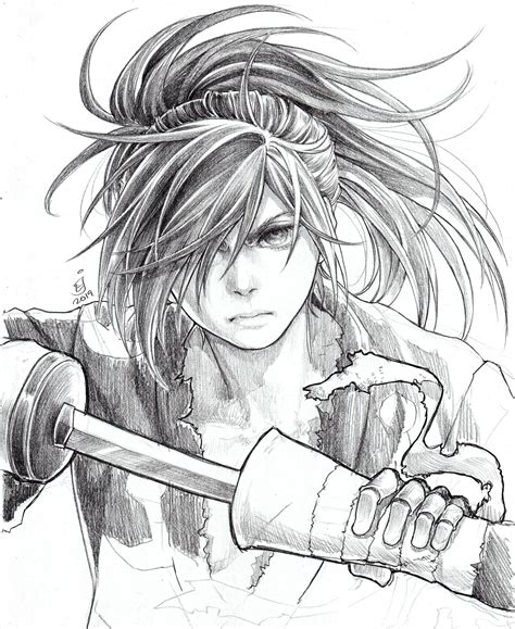 Fanart Hyakkimaru Dororo Ranime