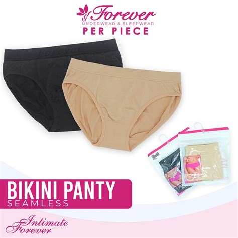 Intimate Forever Smb Per Piece Wear Underwear Black And Nude Garter Bikini Seamless Panty